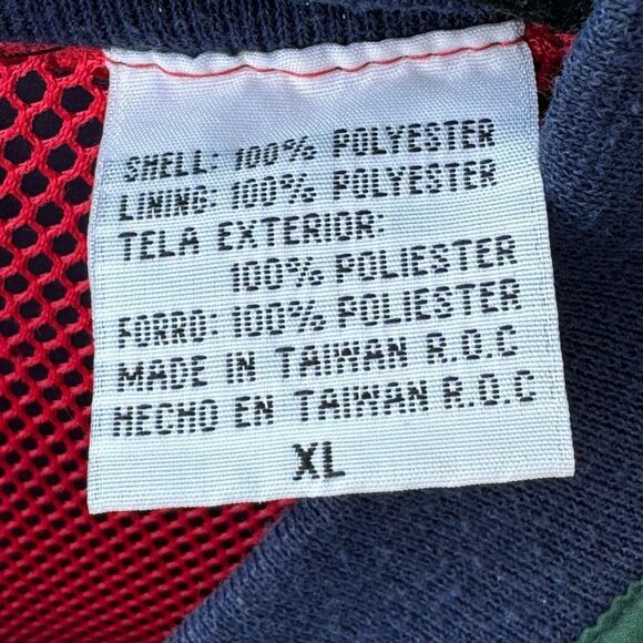 VTG 90’s Bugle Boy V-Neck Color Block Golf Theme Pullover Shirt - Picture 5 of 5